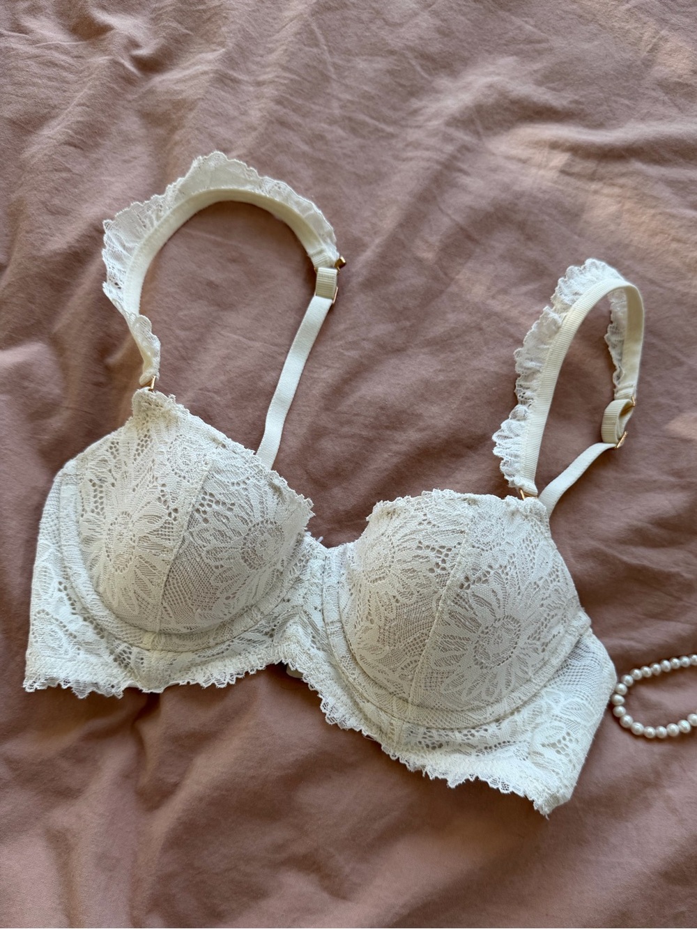 aerie balconette lace bra
